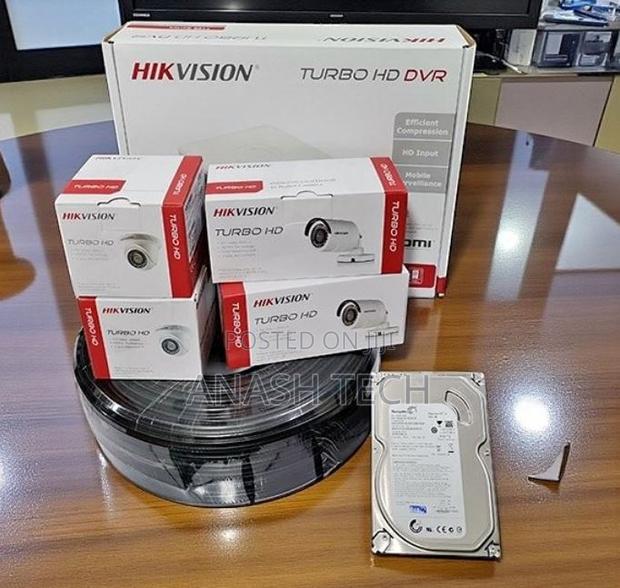 Hivission Ir 4 Full Kit With 500 Gb Wd HDD CCTV Camera