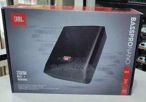 JBL Bass Pro Nano Ultra-Compact Under-Seat Powered Subwoofer.Car Woofe