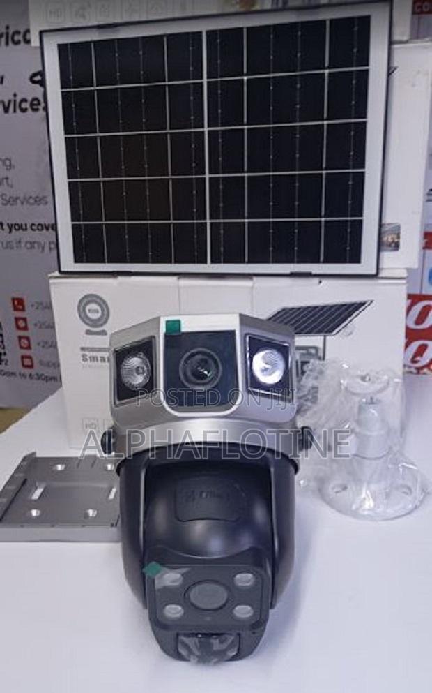 Solar Sim Card CCTV Camera Double Lens - main view
