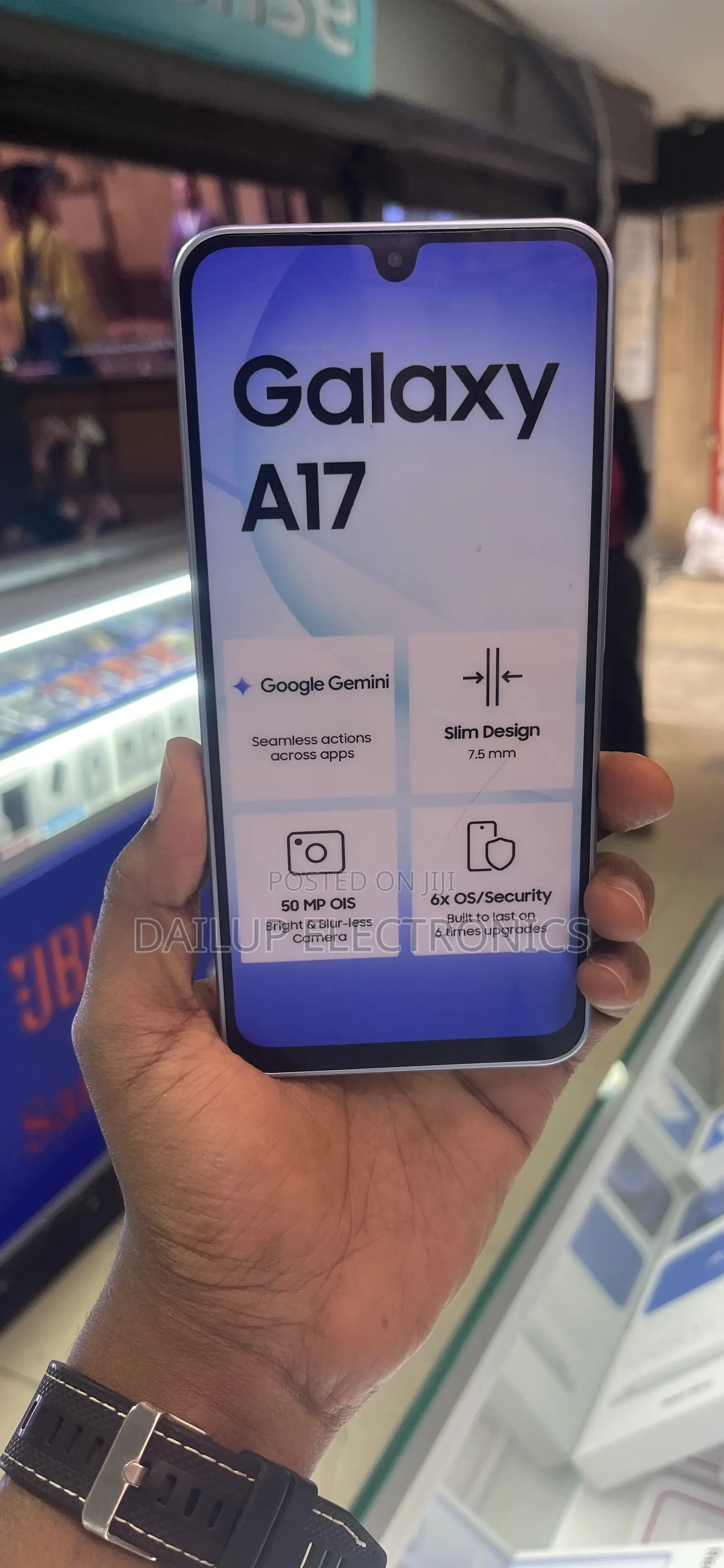 New Samsung Galaxy A17 256 GB Black