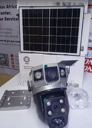 3 Screens 360 Degrees Rotating 4g Dual Lens Solar