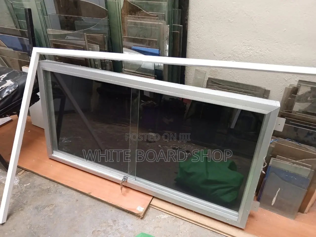 Classic Sliding Glass Pin Board 1200mm X 600mm