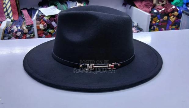 Men's Camel Fedora Hat. - thumbnail 3