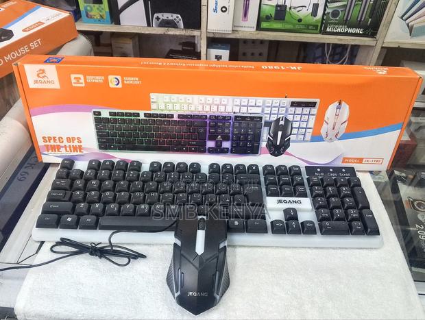 Jegang Jk_1980 Wired Keyboard & Mouse Combo For Office & Gaming - thumbnail 2