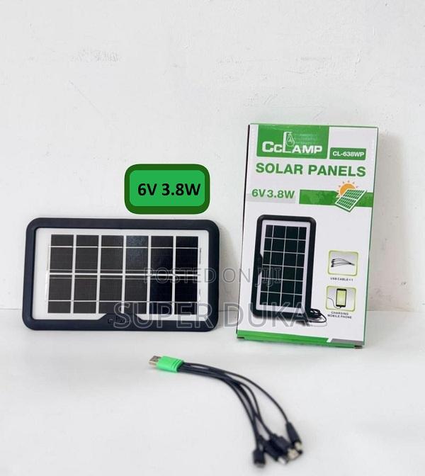 Cclamp Cl-638wp Phone Portable Solar Panel Charger. - main view