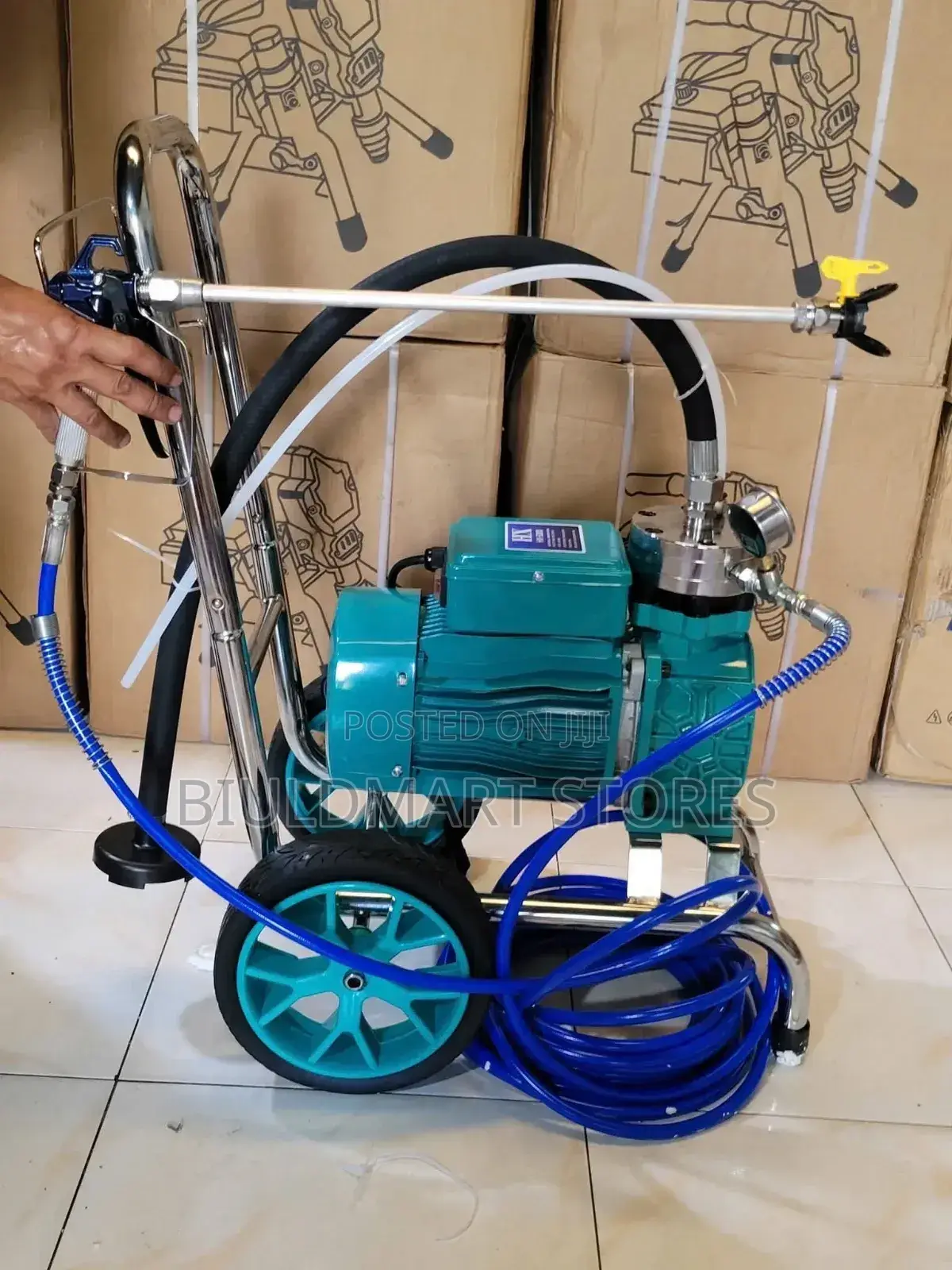 Stable-Frame Airless Paint Sprayer