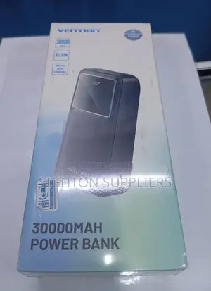 Vention 30000mah Power Bank 22.5w