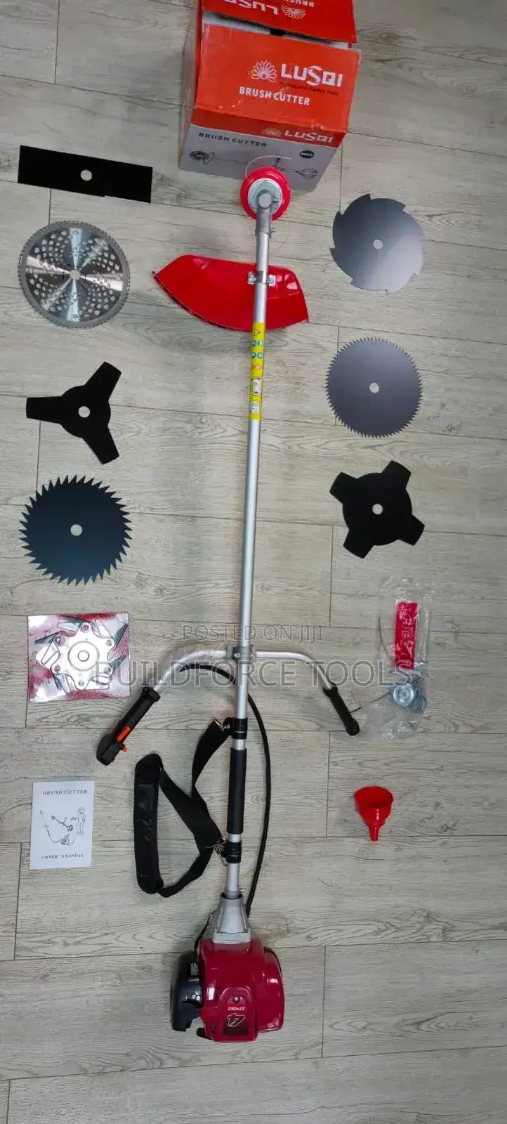 Lusqi Brush Cutter With 9blades