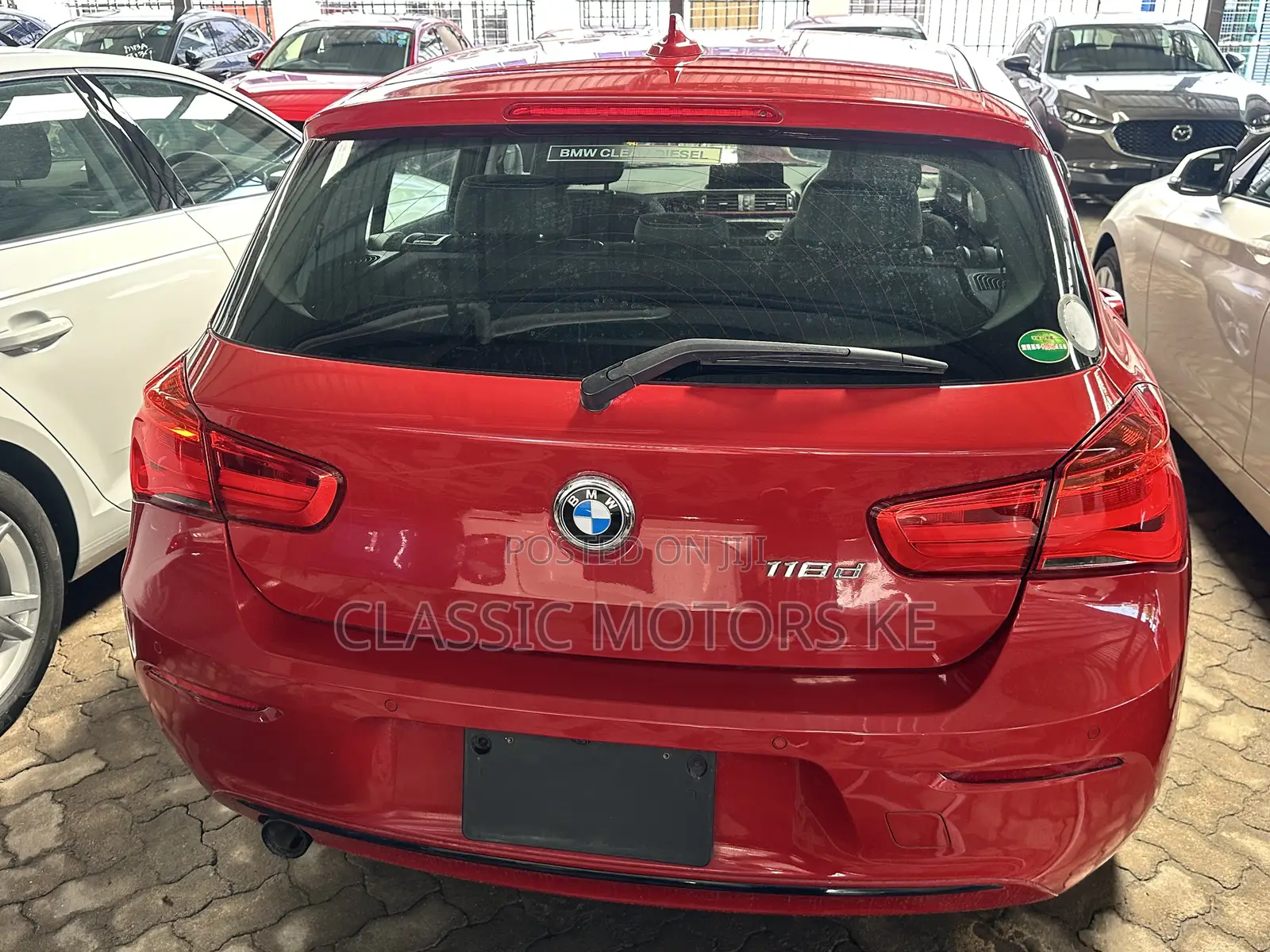 BMW 118d 2018 Red