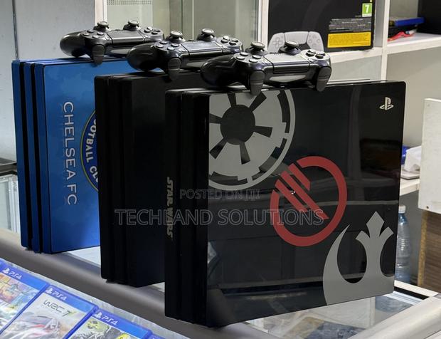 Mint Condition Chipped Ps4 Pro Machine - main view