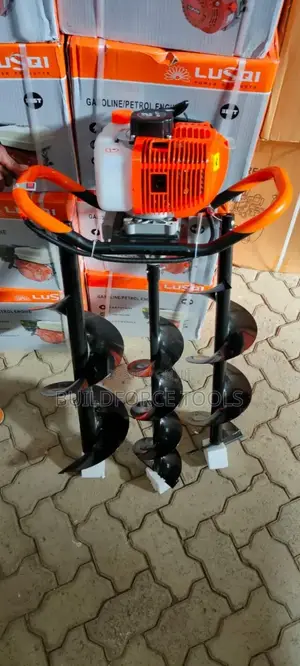 Earth Auger Lusqi 2stroke With 3blades 200mm/250mm/300mm
