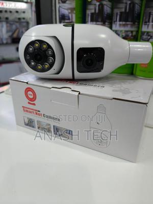 V380 Dual Lens Bulb PTZ Camera Wifi Enabled - thumbnail 2