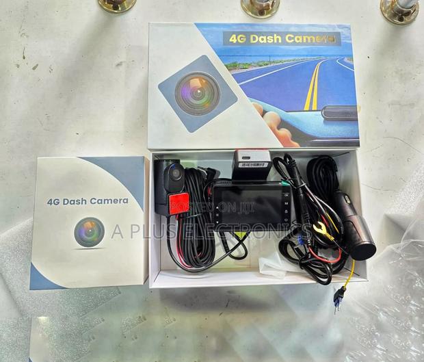 P83 4g (Uses Simcard) Dash Camera(With 2 Cameras)