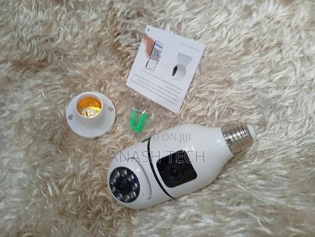 Dual Bulb PTZ Camera, Compatible With V380 Pro App - main view