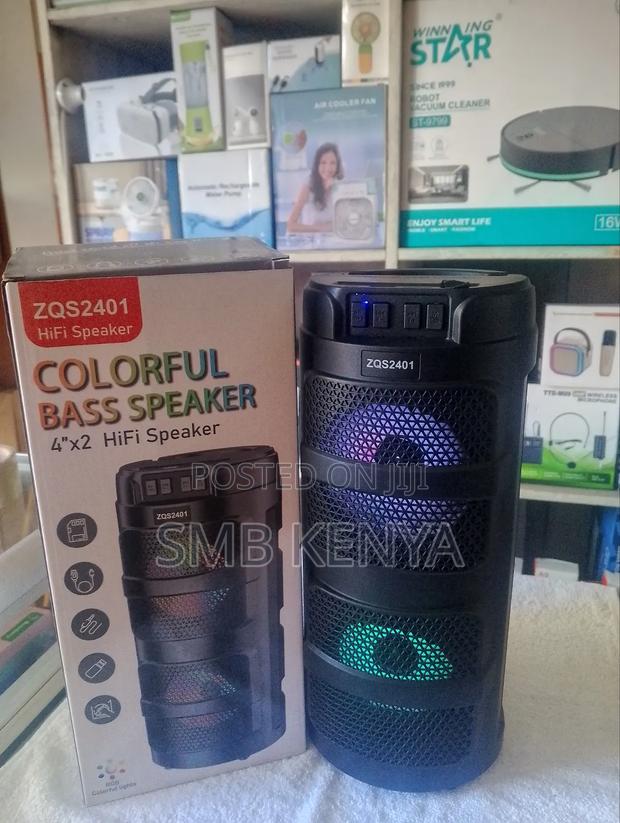 Zqs2401 Colorful Lighting Controlled Audio Speaker - thumbnail 2