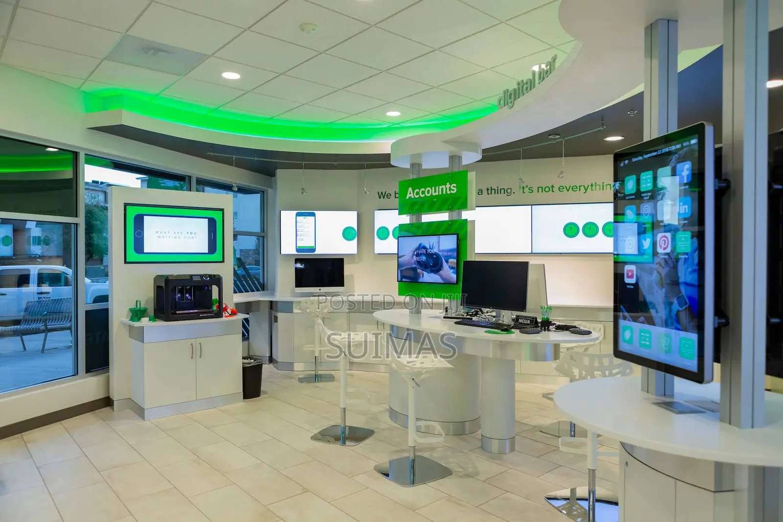 Commercial Bank Interior Design