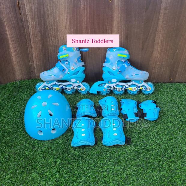 Kids Led Lights Roller Skates - thumbnail 2