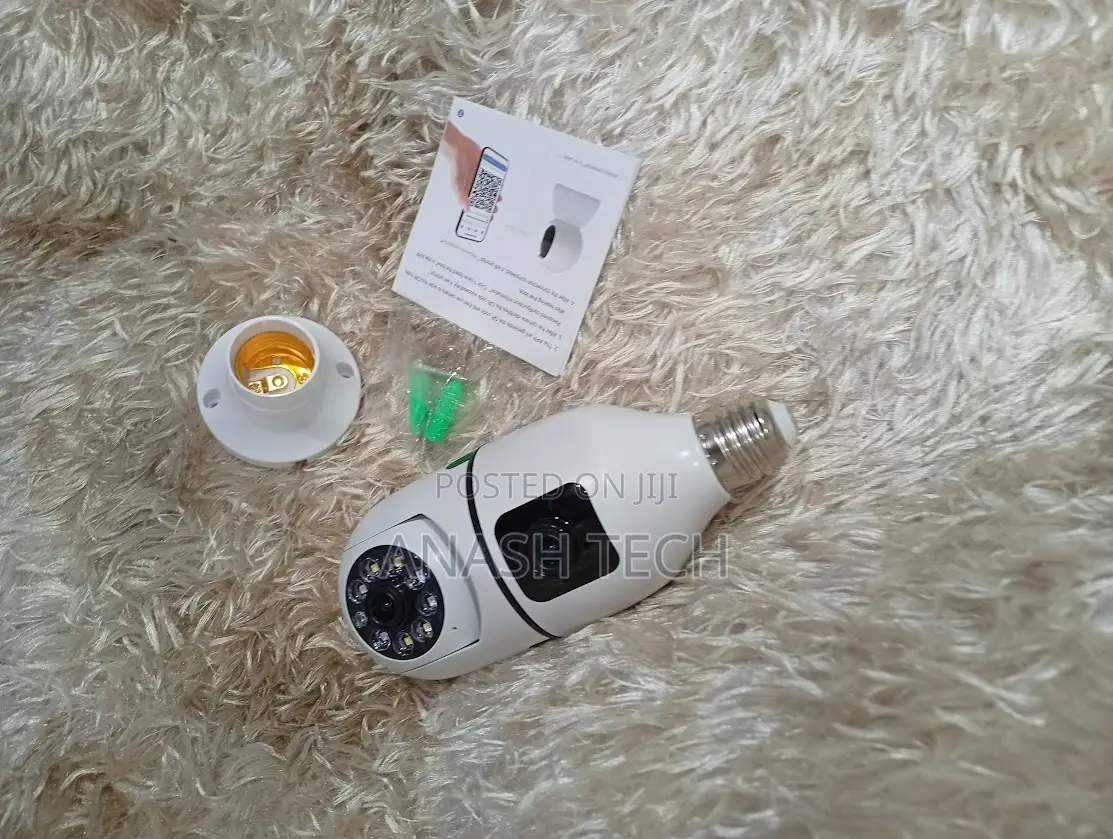V380 Wifi Smart Net Dual Bulb PTZ Camera - Two-Way Communication
