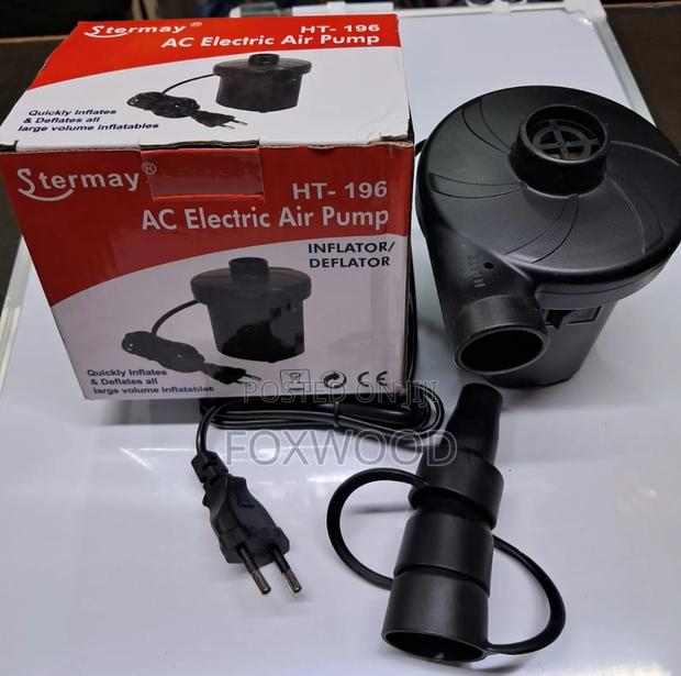 Ac Electric Air Pump for Inflatables With 3 Nozzles - thumbnail 7