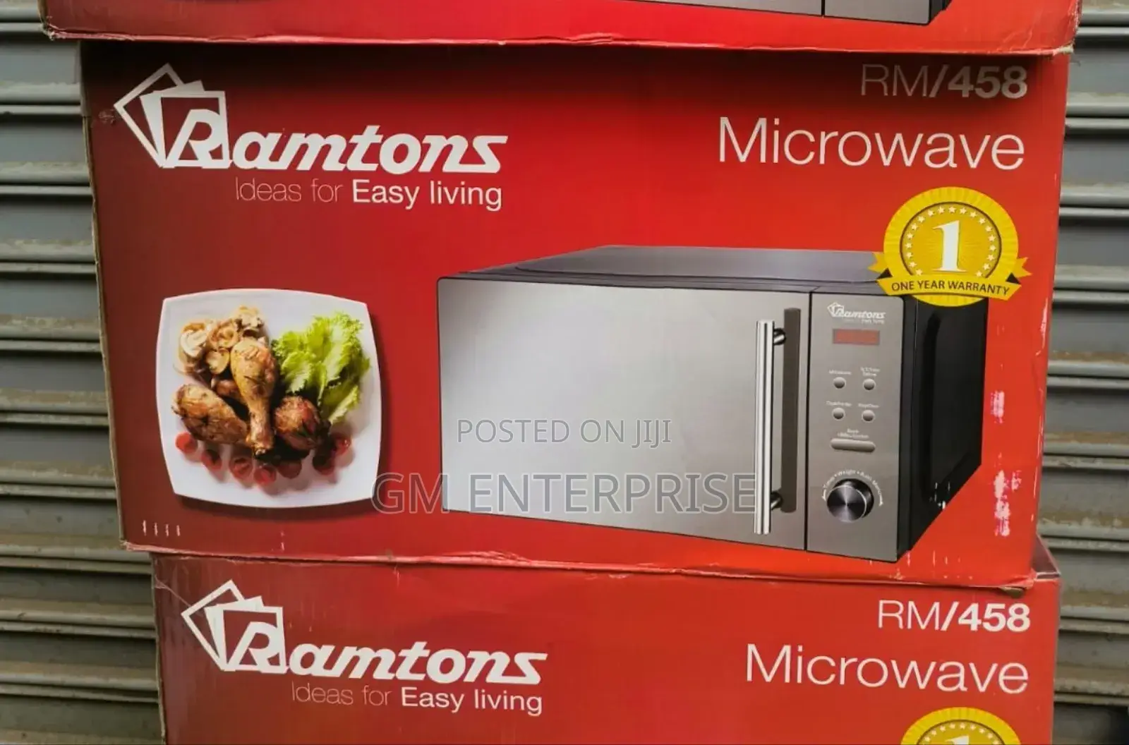 Ramtons Rm/458 - Digital Glass Microwave, 700w - 20l
