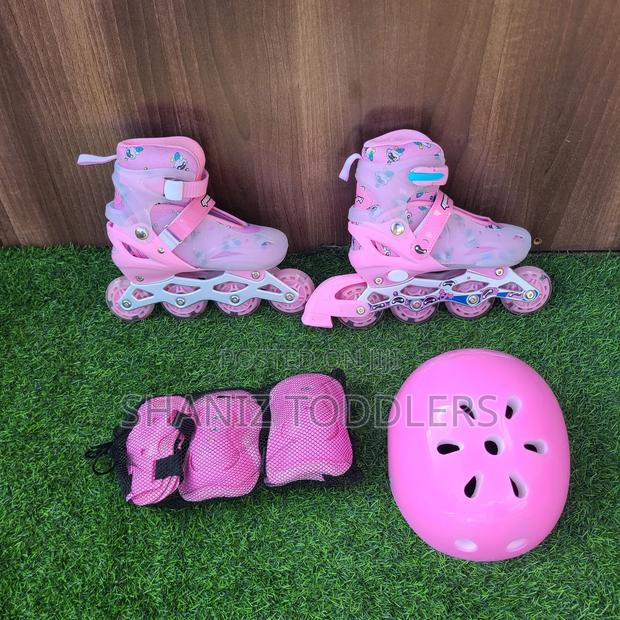 Flashing Light Roller Skates for Kids