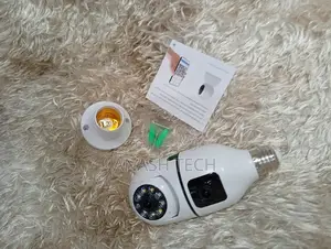 V380 Wifi Smart Net Dual Bulb PTZ Camera - Full 360-Degree