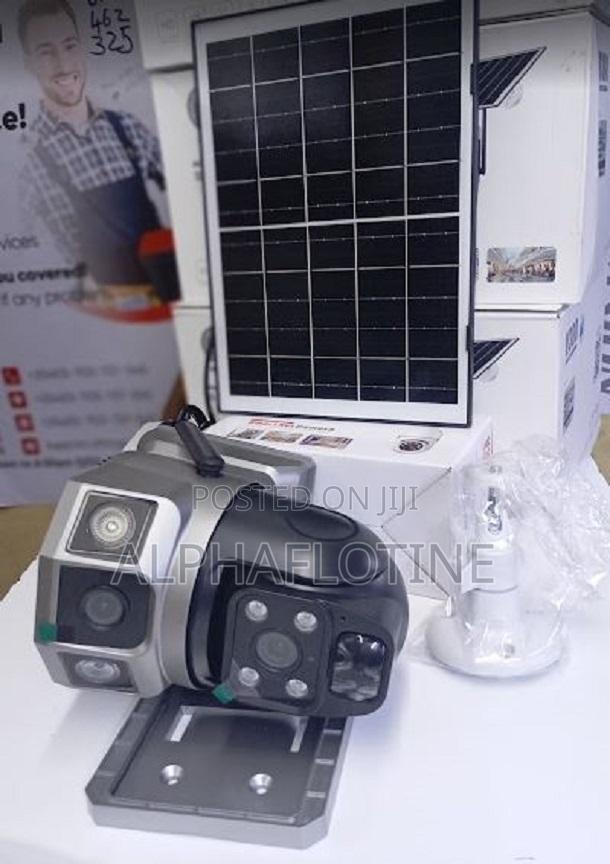 Ultimate Security Solution Wifi Dual Lens PTZ Solar Camera - main view