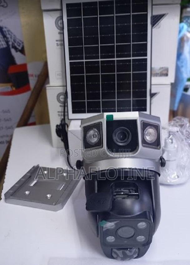 Solar Camera Wifi Dual Lens PTZ 4mp