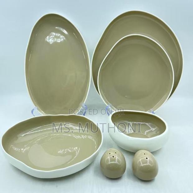 27pcs Karaca Earth Collection Cupid Dinnerware Set. - thumbnail 2