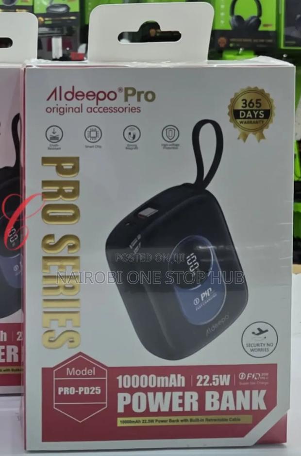 Aldeepo Pro-Pd25 10000mah 22.5w Super Fast Charging Power Bank