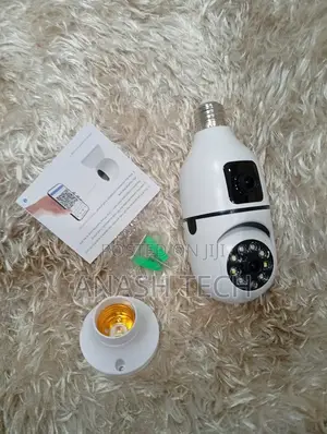 Top Sell Wifi Bulb PTZ Camera Dual Lens App V380 Pro
