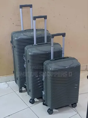 Unbreakable Rubber Suitcase Pp 3-in-1 Suitcase Set*