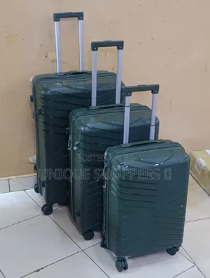 Unbreakable Rubber Suitcase Pp 3-in-1 Suitcase Set*