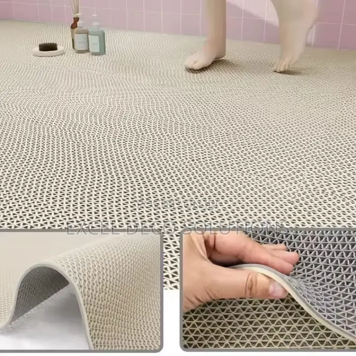 Premium PVC Anti-Slip Mats – Keep Wet Floors Safe, Clean Stylish