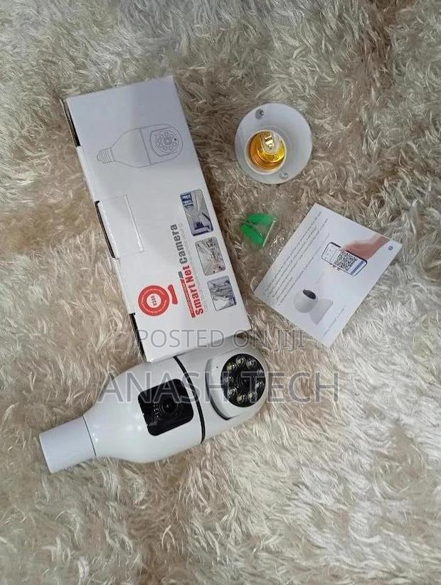 PTZ Dual Lens Camera V380 Bulb V380 PTZ Bulb Wifi Camera