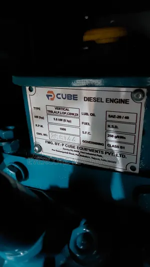 500l Indian Concrete Mixer Diesel 8horsepower Engine Manual Start.