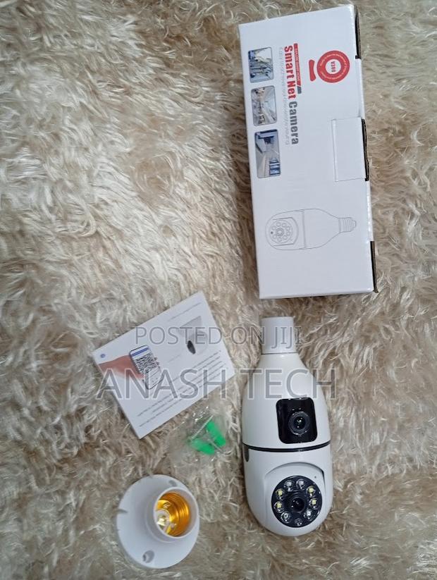 PTZ Dual Lens Camera V380 Bulb V380 PTZ Bulb Wifi Security Camera