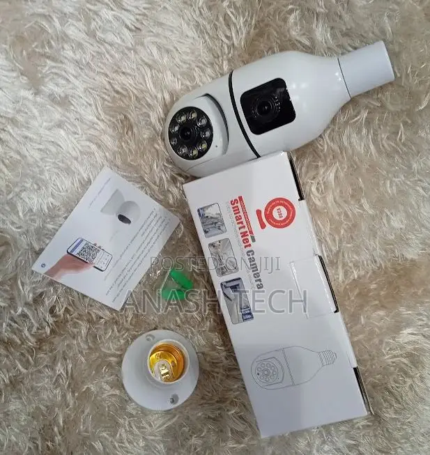 Intelligent Brand New 1080p Dual Lens Bulb PTZ Camera
