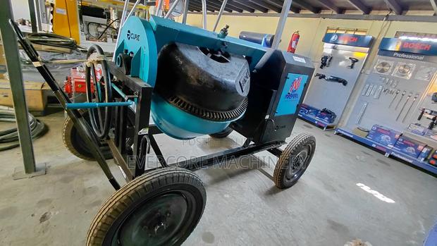 Concrete Mixer 500l Heavy Commercial 8hp Engine. - thumbnail 2