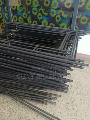Construction Scaffolding Ladder (Black) 2m