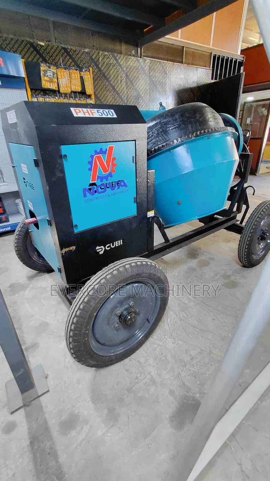 500l 8hp Diesel Concrete Mixer Indian Make Commercial.