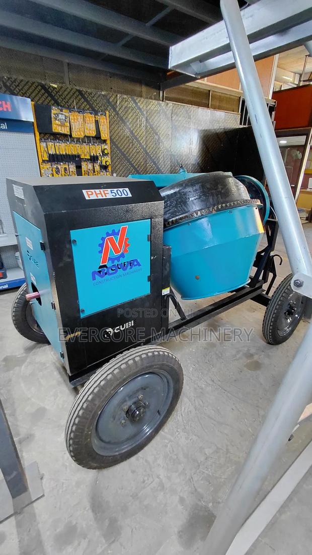 500l 8hp Diesel Concrete Mixer Indian Make Commercial. - thumbnail 4