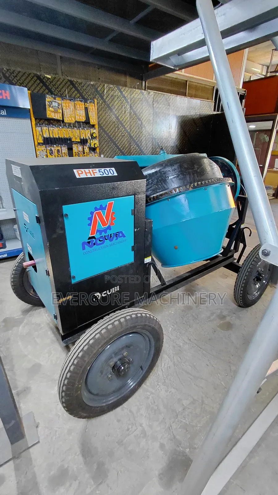500l 8hp Diesel Concrete Mixer Indian Make Commercial.