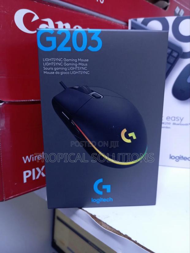 Logitech G203 Gaming Mouse Lightsync Mouse G203 - thumbnail 2