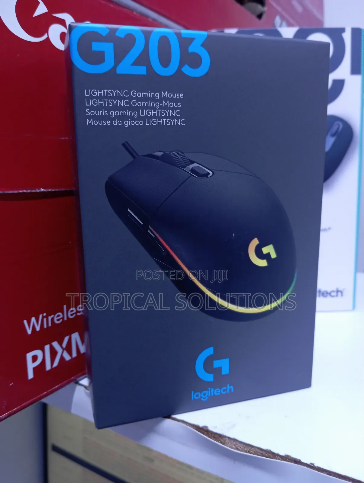Gaming Mouse G203 Logitech Light Sync Gaming Mouse G203