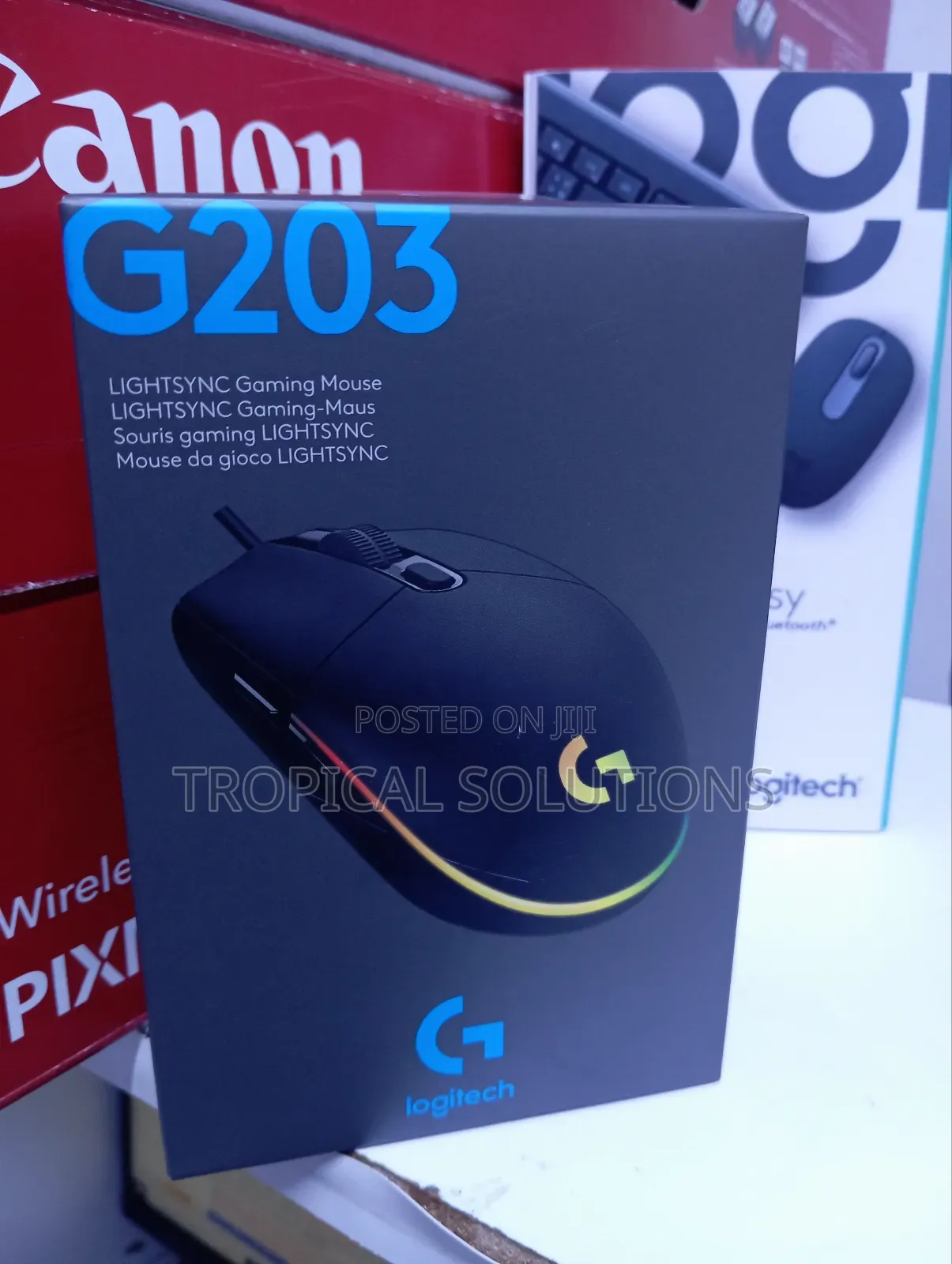 Gaming Mouse G203 Logitech Light Sync Gaming Mouse G203