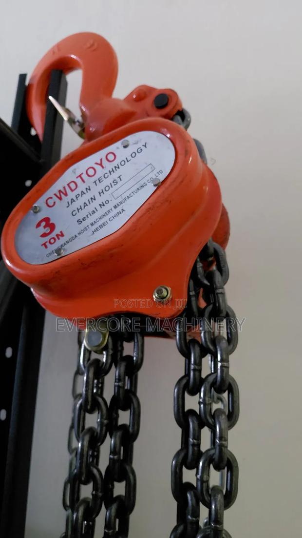 Heavy Duty 3tonne Chainblock Commercial Applications - main view