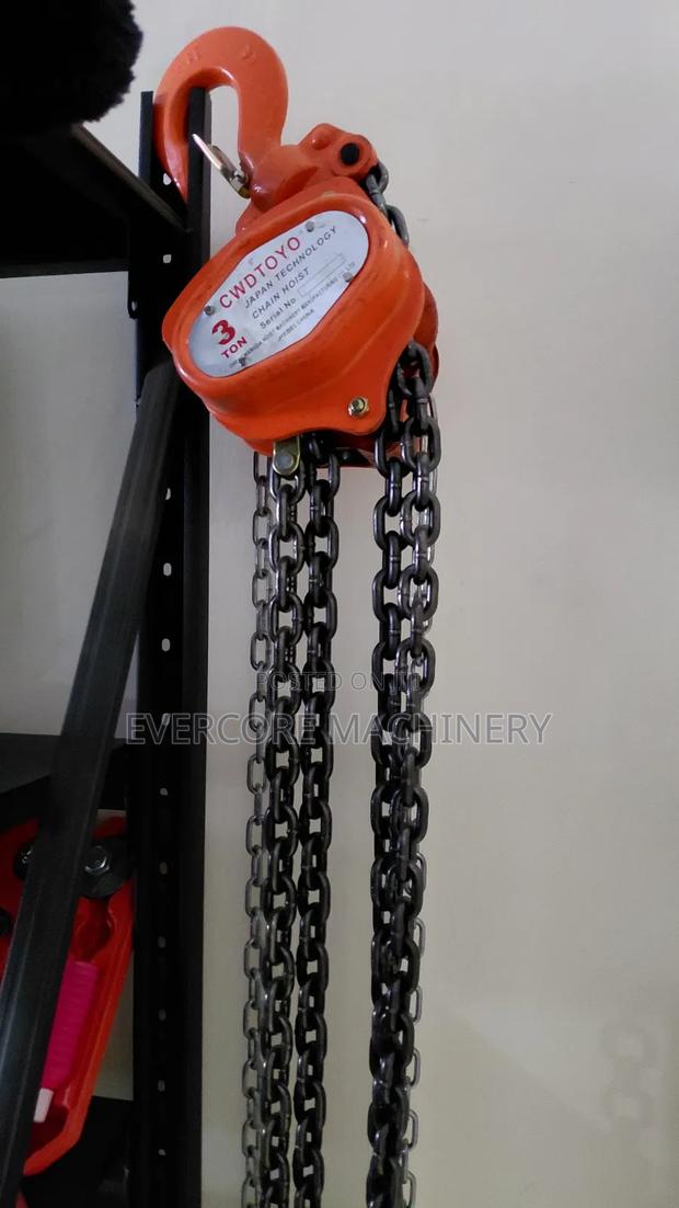Heavy Duty 3tonne Chainblock Commercial Applications - thumbnail 4