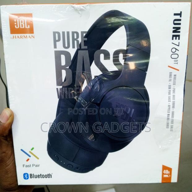 JBL 760bt Bluetooth Headphones 40h Playtime Foldable Design - thumbnail 2