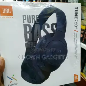 JBL Tune 760bt Noise Cancelling Wireless Headphones